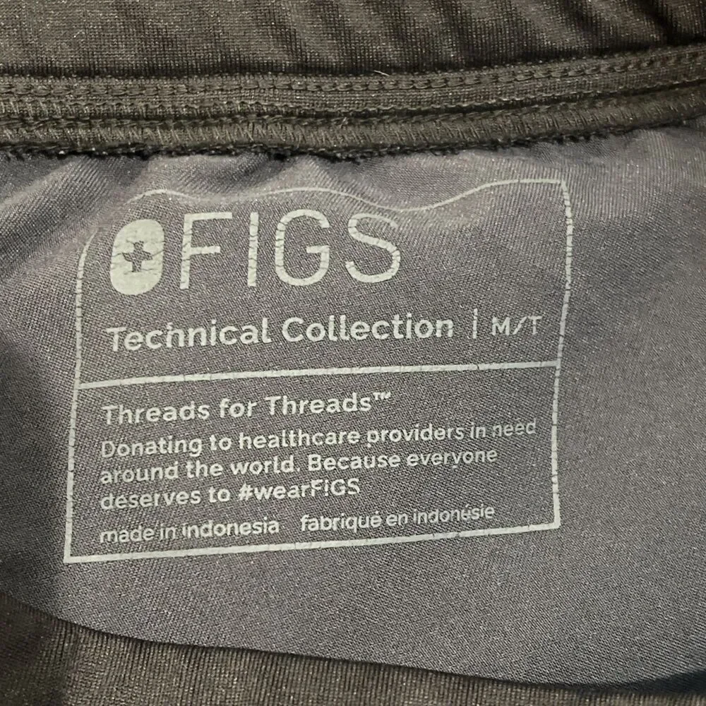 FIGS Gray Women's Zamora Jogger Scrub Pants Size MT